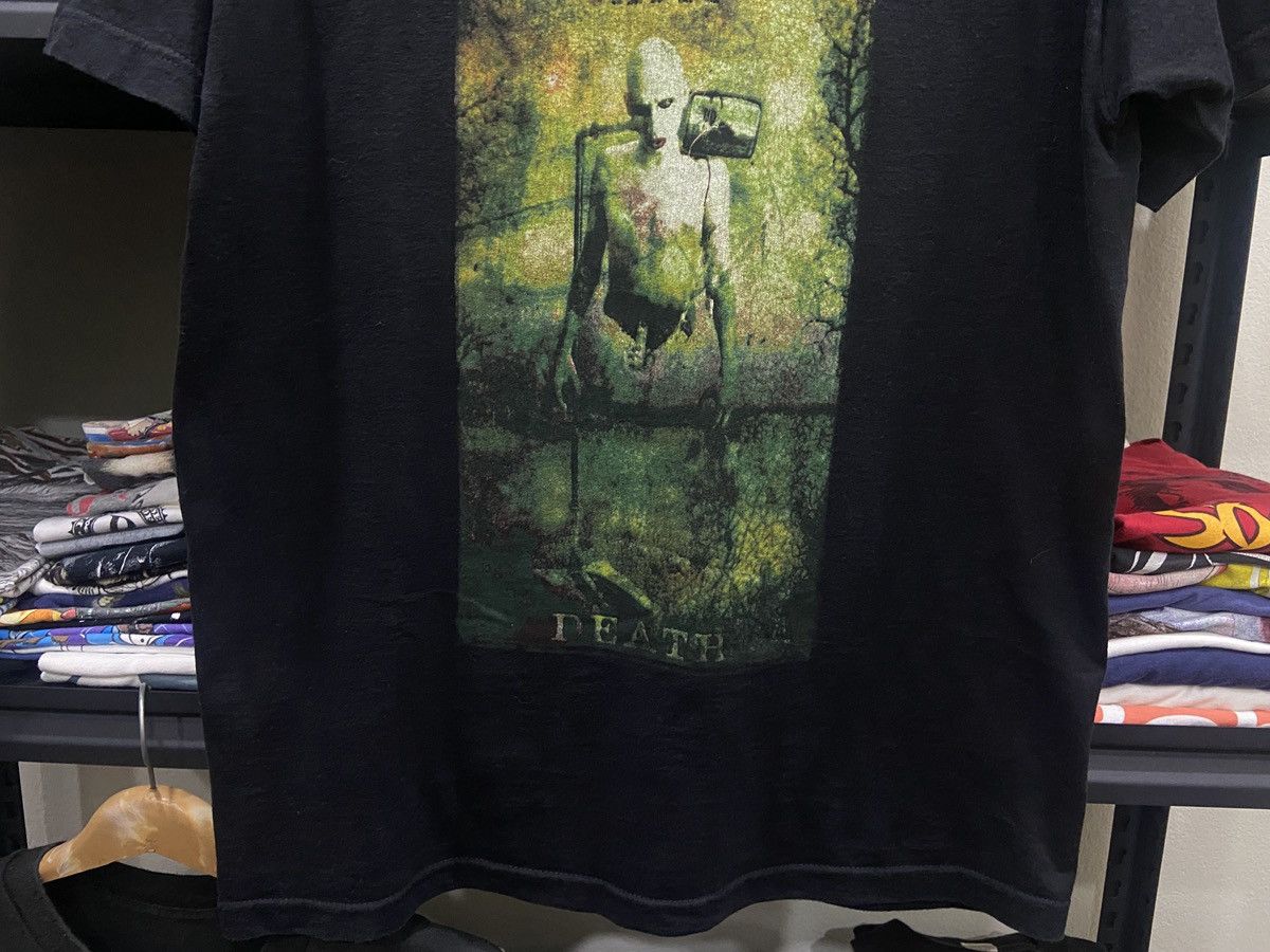 Band Tees × Vintage Vintage 90s 00s MARILYN MANSON Giant Industrial Tour TShirt Size US L / EU 52-54 / 3 - 3 Thumbnail