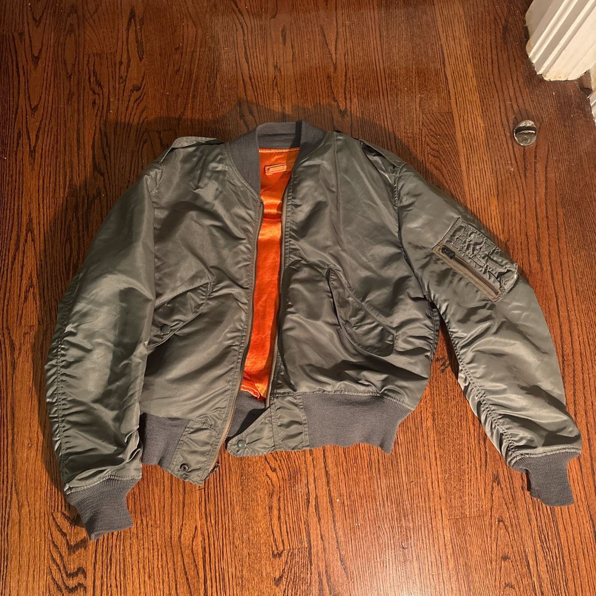 Vintage Vintage 1961 Skyline L-2B flight bomber jacket Size US S / EU 44-46 / 1 - 1 Thumbnail