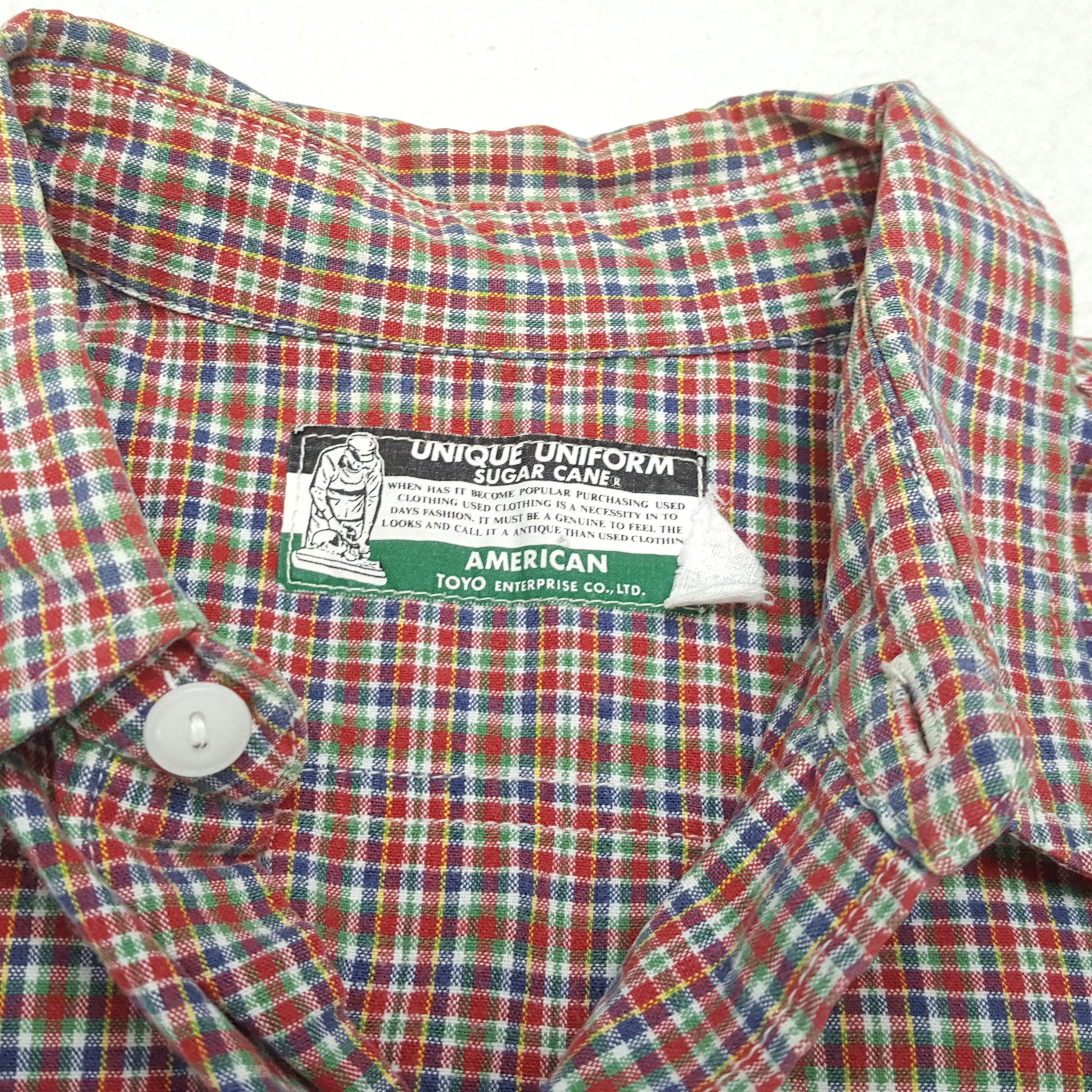 Japanese Brand × Sugar Cane × Vintage SUGAR CANE Japanese Brand Double Pocket Casual Shirt Size US L / EU 52-54 / 3 - 9 Thumbnail