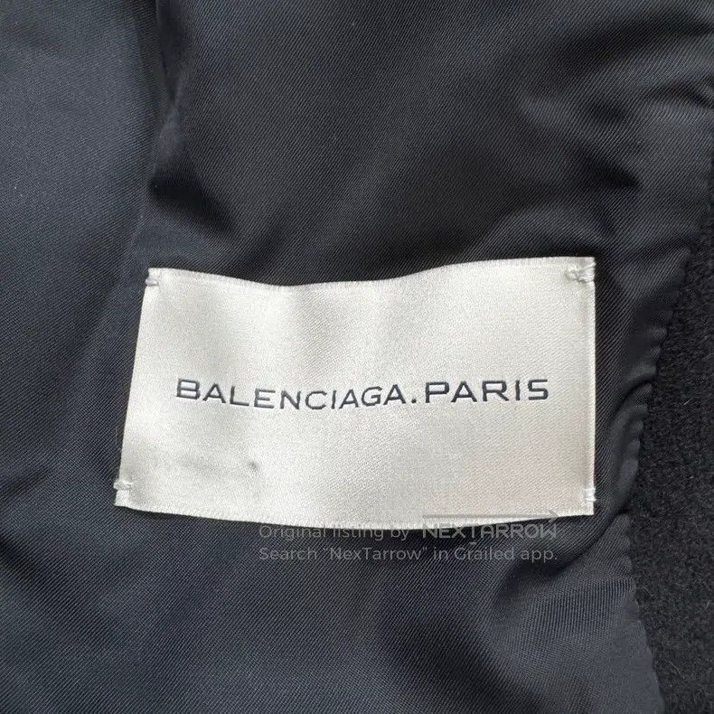 Balenciaga Balenciaga Wool double-breasted hooded coat Size US S / EU 44-46 / 1 - 4 Thumbnail