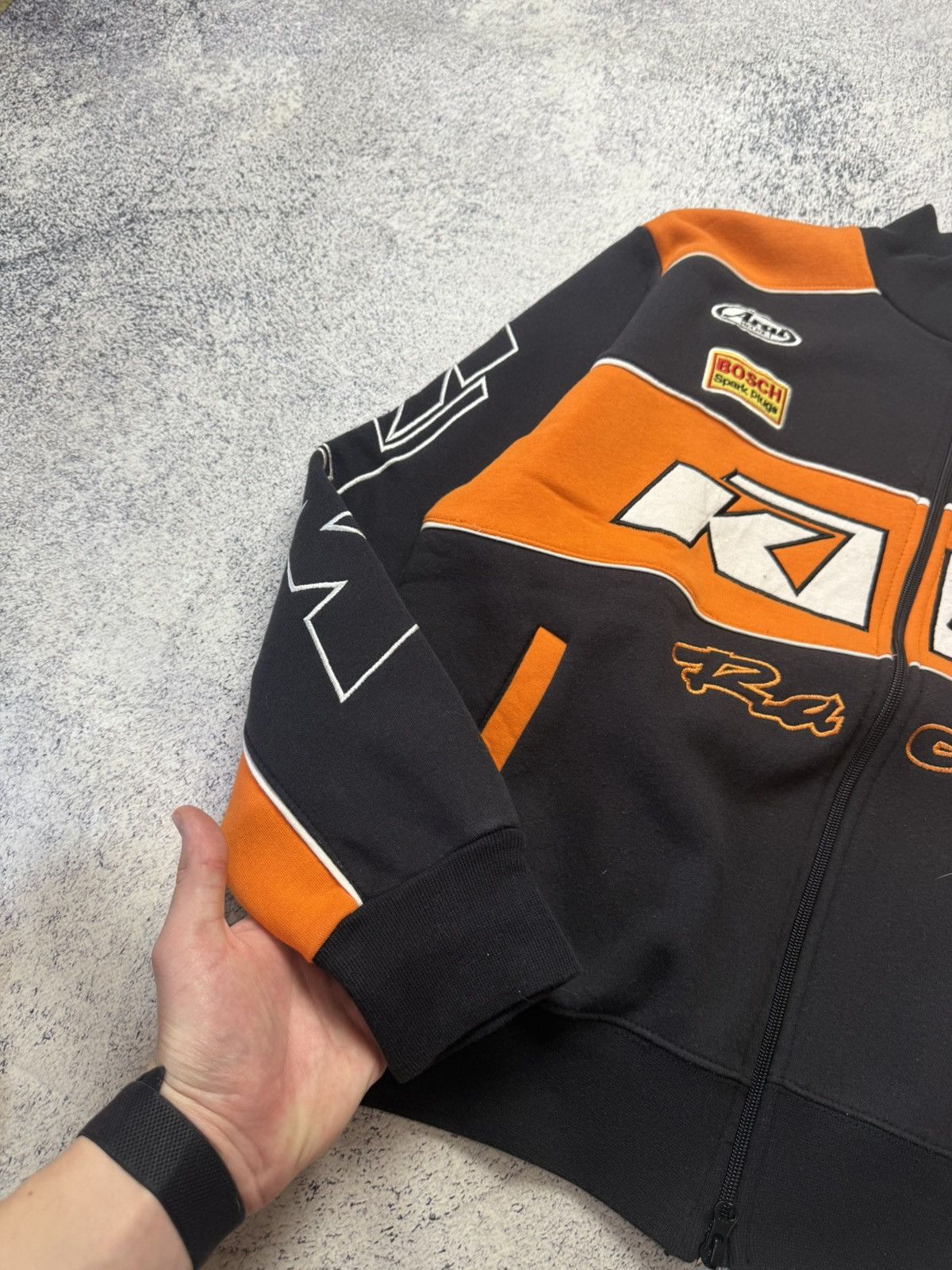 Vintage Vintage KTM Racing Hoodie Jacket Marlboro Size US L / EU 52-54 / 3 - 13 Thumbnail