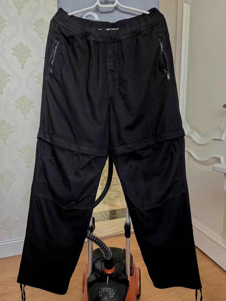Givenchy Givenchy 23fw Black Patchwork Cargo Pants Size 3 2506-Nexta Size US 33 - 1 Thumbnail