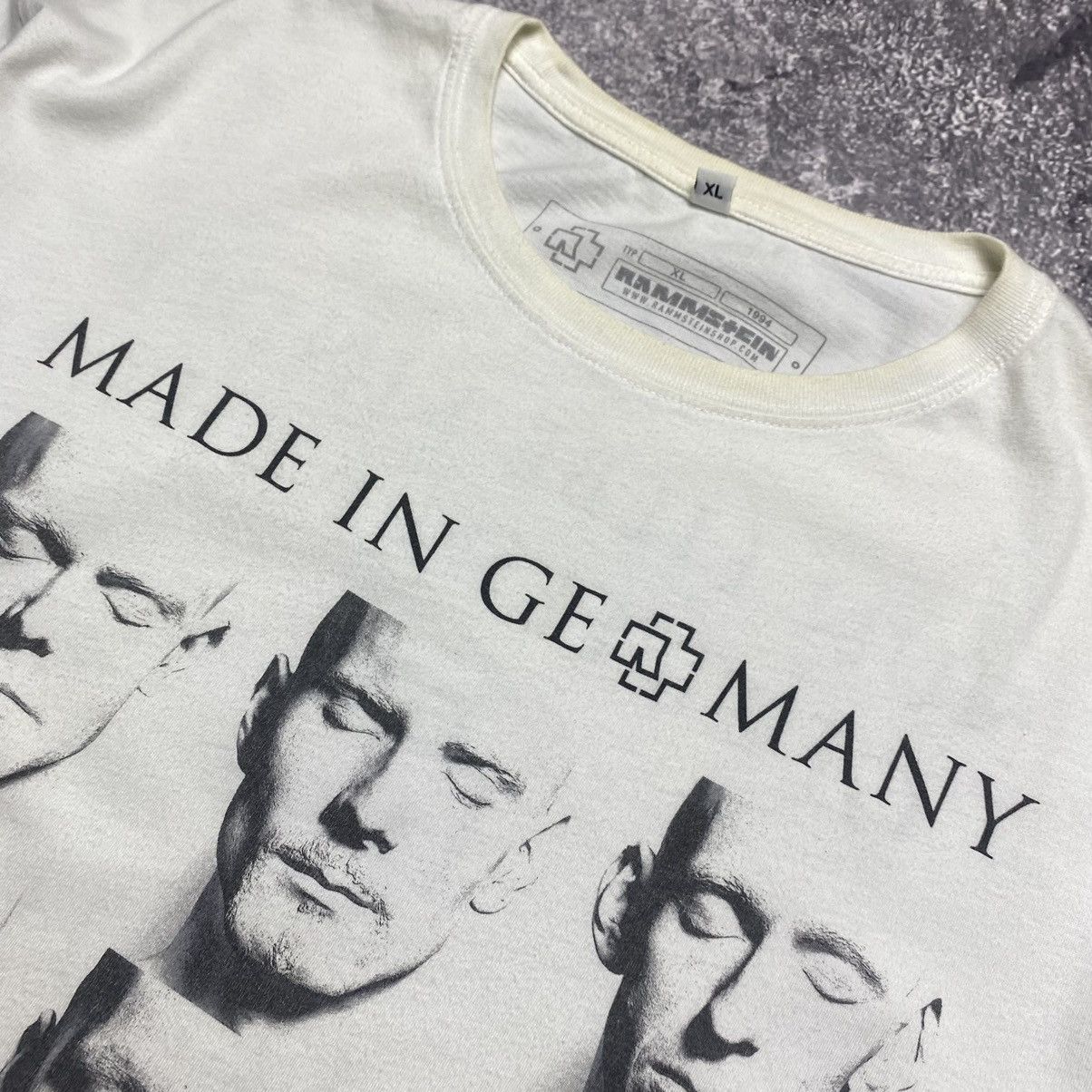 Band Tees Vintage Rammstein 2011 Made In Germany Rock band tee Size US XL / EU 56 / 4 - 4 Thumbnail