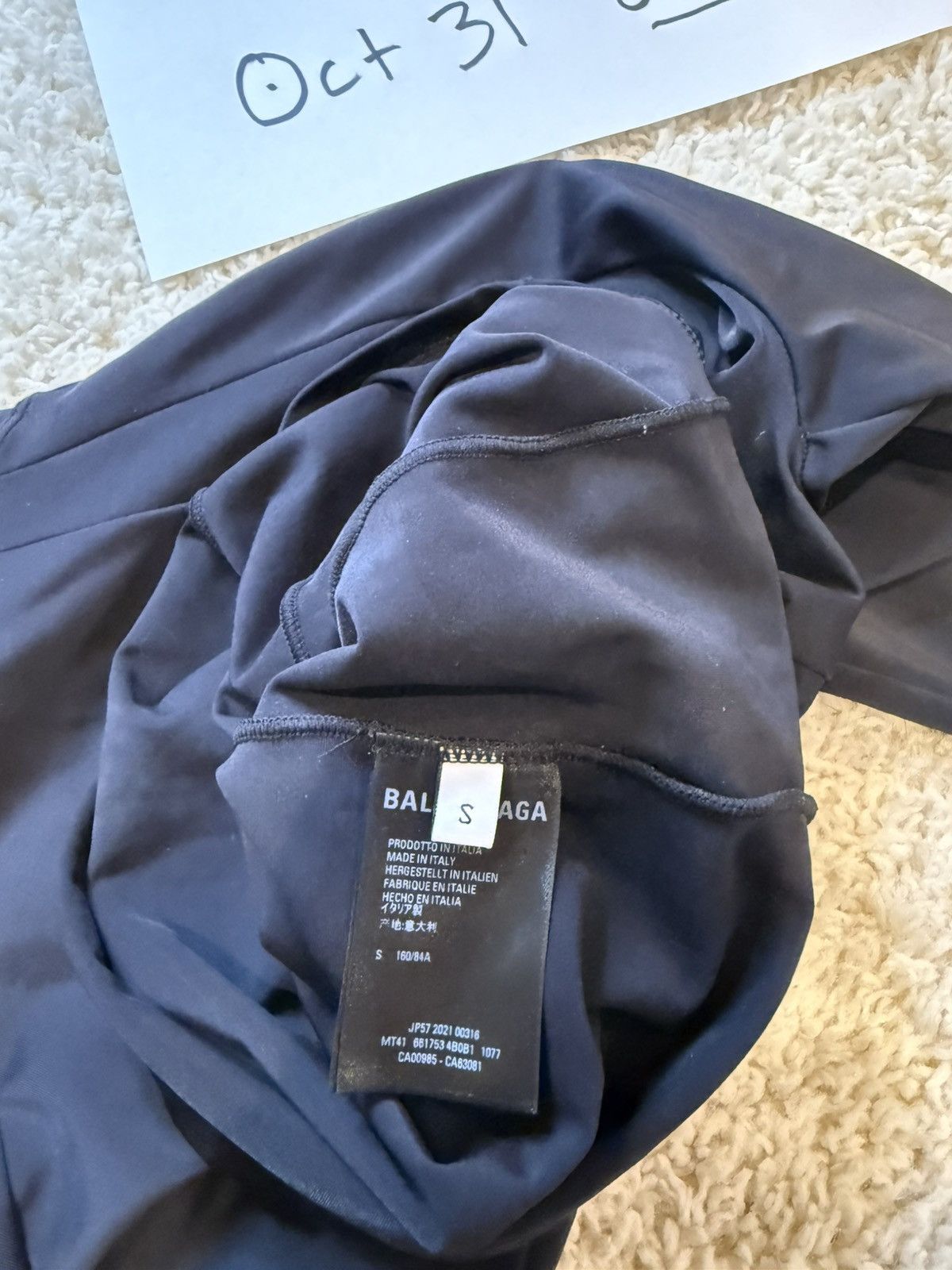 Balenciaga Balenciaga Stretch Fit Active Wear Compression Size S / US 4 / IT 40 - 7 Thumbnail