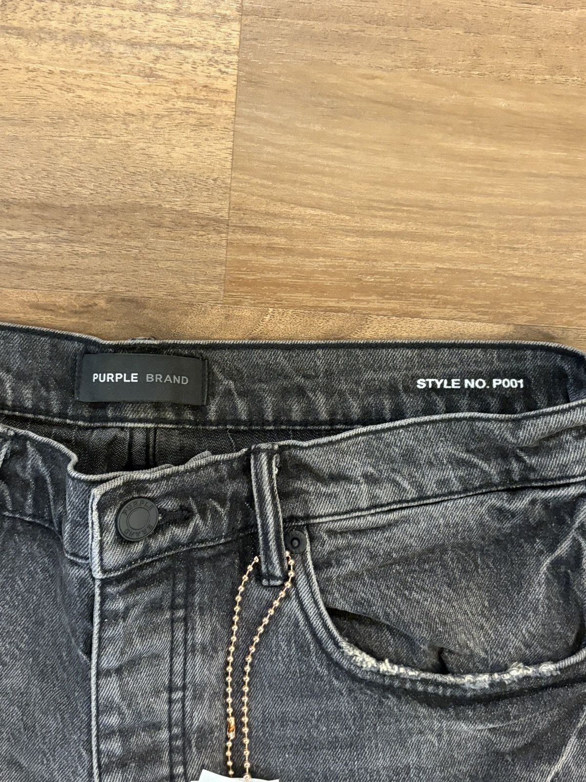 Purple Brand Purple Brand dark monogram jeans size 33 brand new Size US 33 - 7 Thumbnail