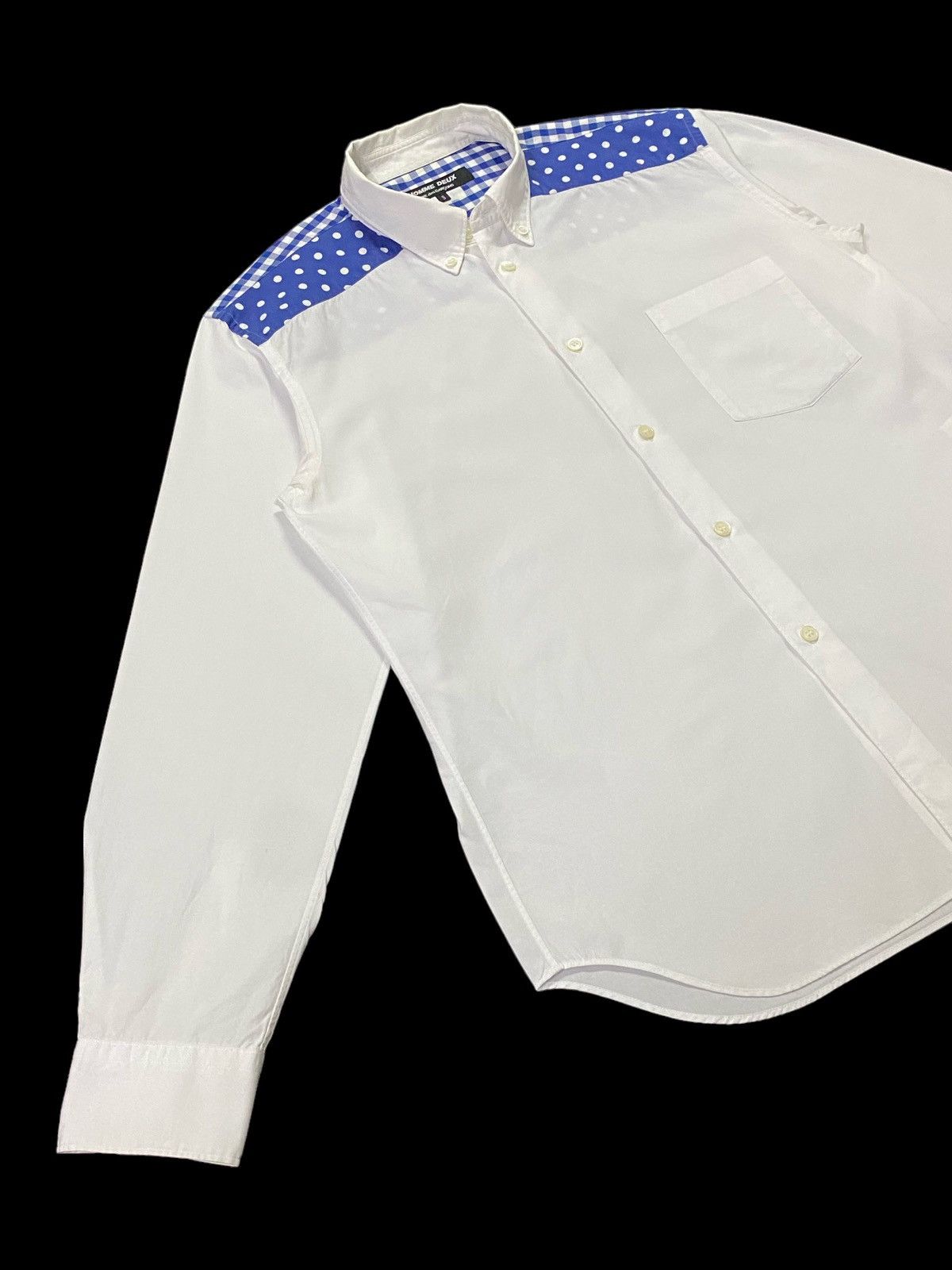 Comme des Garcons AD2013 Comme Des Garçons Homme Deux Shirt Button Ups Size US S / EU 44-46 / 1 - 18 Thumbnail
