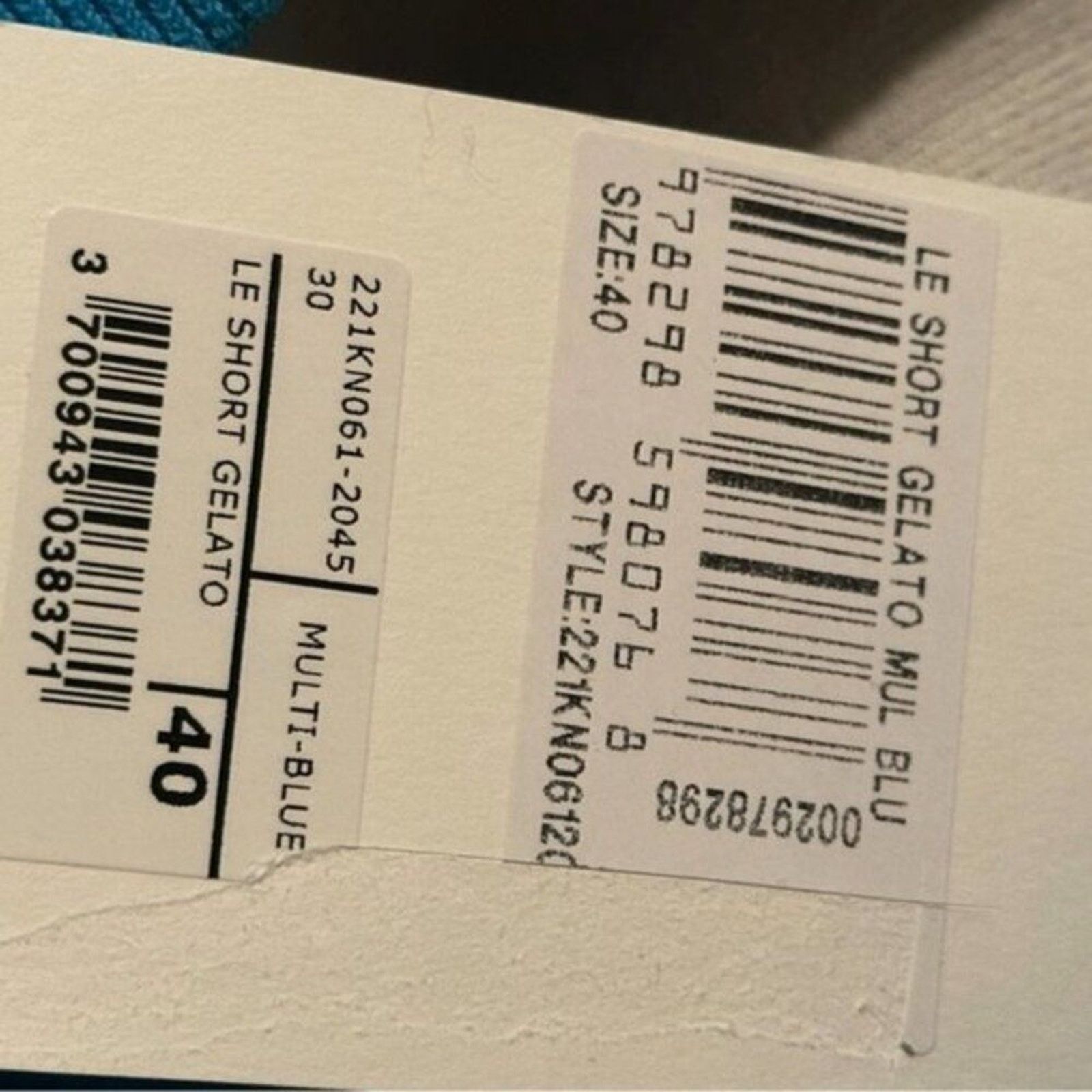 Jacquemus Jacquemus Le Shorts Gelato checked shorts azure size 8 Size 28" / US 6 / IT 42 - 7 Thumbnail