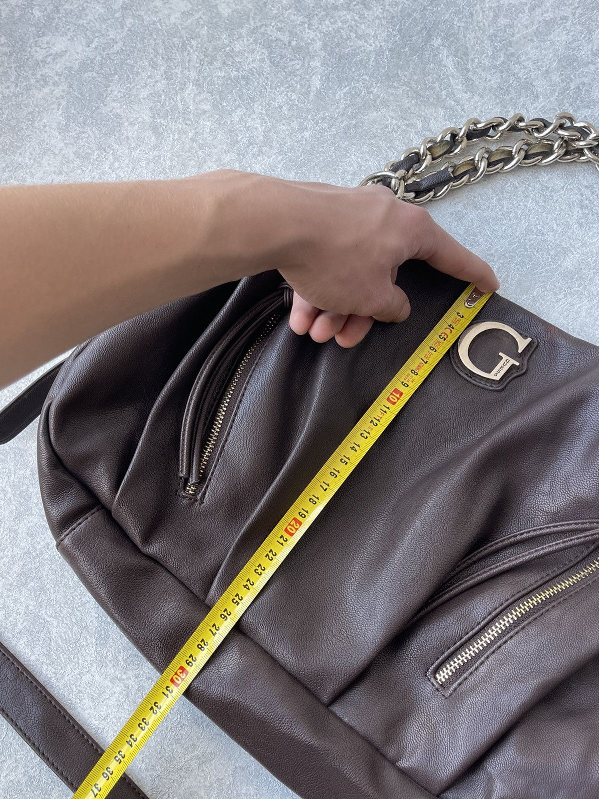 Guess 90s Vintage Guess Zippered Belt Shoulder Bag Size ONE SIZE - 24 Thumbnail