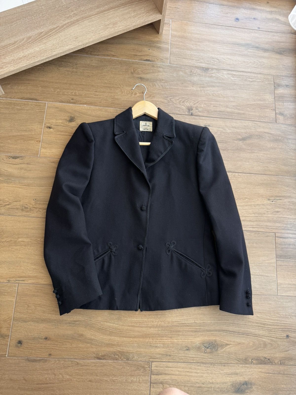 Cerruti 1881 × Vintage Vintage Cerruti 1881 Paris Femme Luxury Blazer Size M / US 6-8 / IT 42-44 - 8 Thumbnail