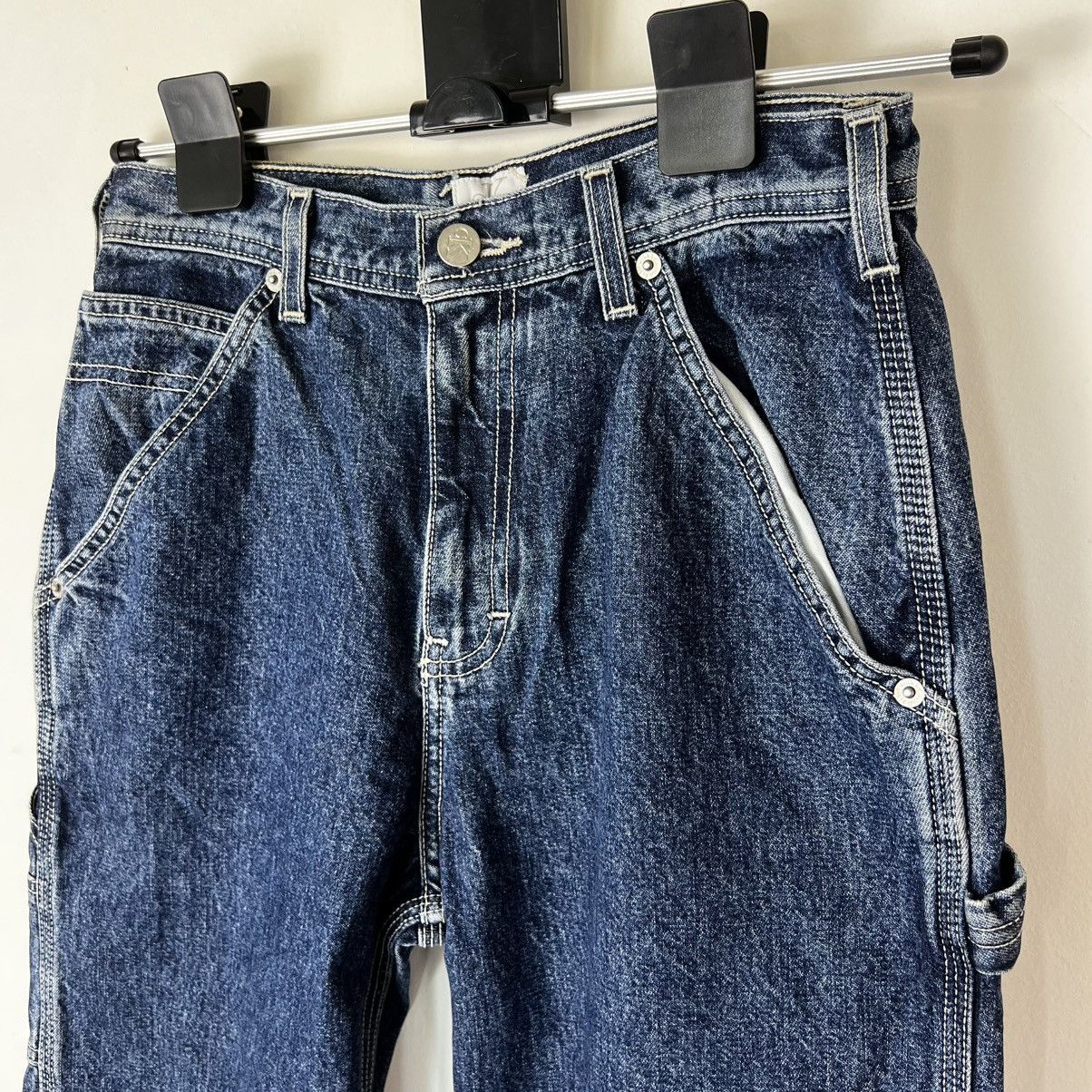 Calvin Klein Y2k Calvin Klein Denim Jeans Women StreetWear Rare Baggy Size 28" / US 6 / IT 42 - 4 Thumbnail