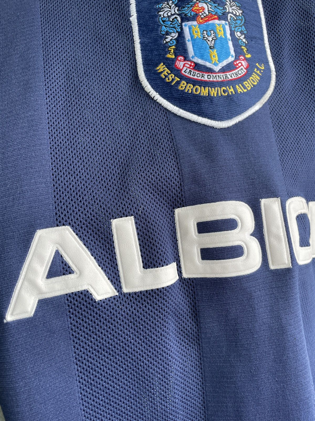 Vintage Vintage West Bromwich Albion Patrick Football Shirt 1995/97 Size US L / EU 52-54 / 3 - 4 Thumbnail