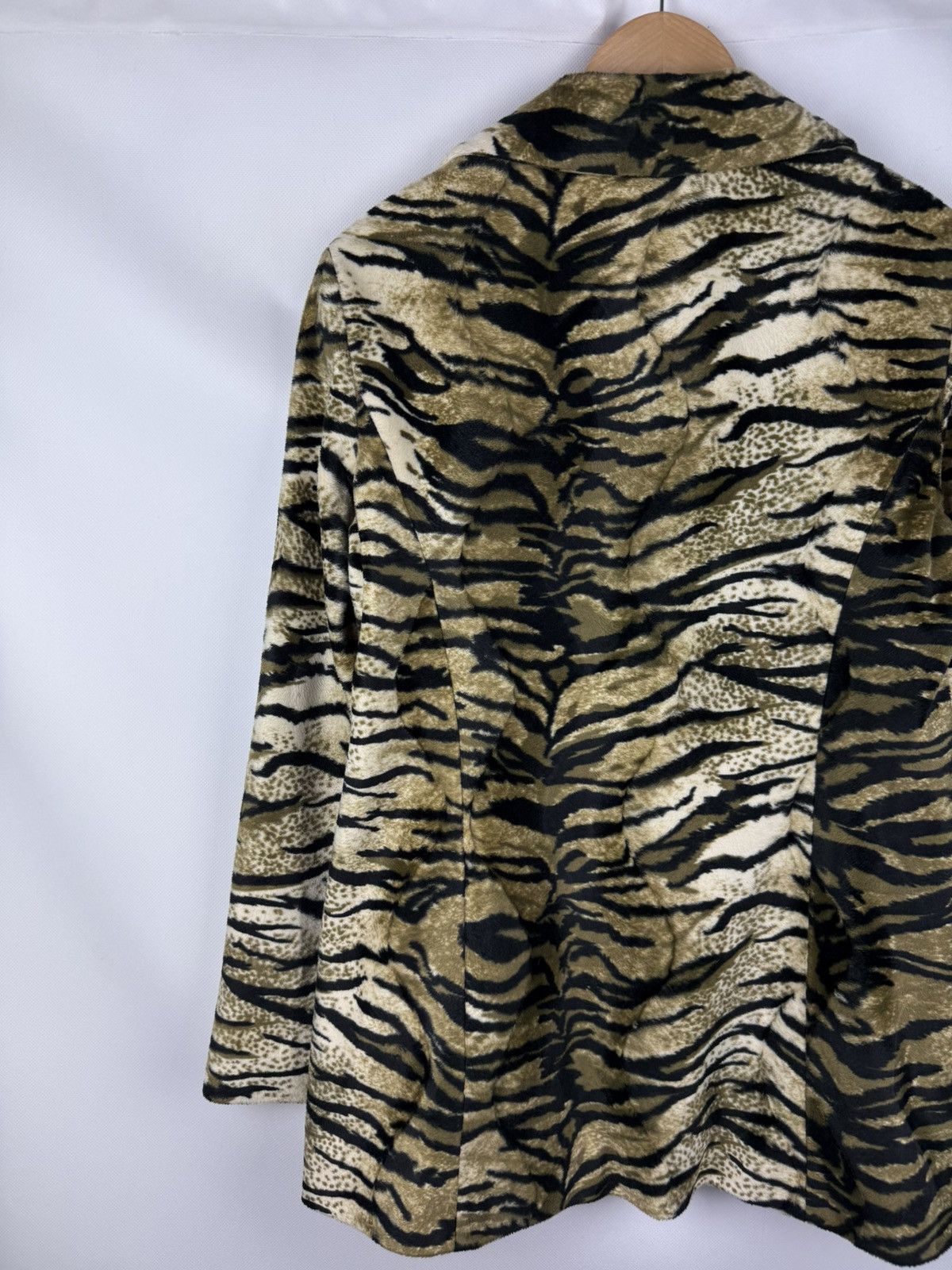 Miss Sixty × Vintage Miss Sixty Vintage Y2K Ladies Leopard Pattern Coat Jacket Size L / US 10 / IT 46 - 18 Thumbnail