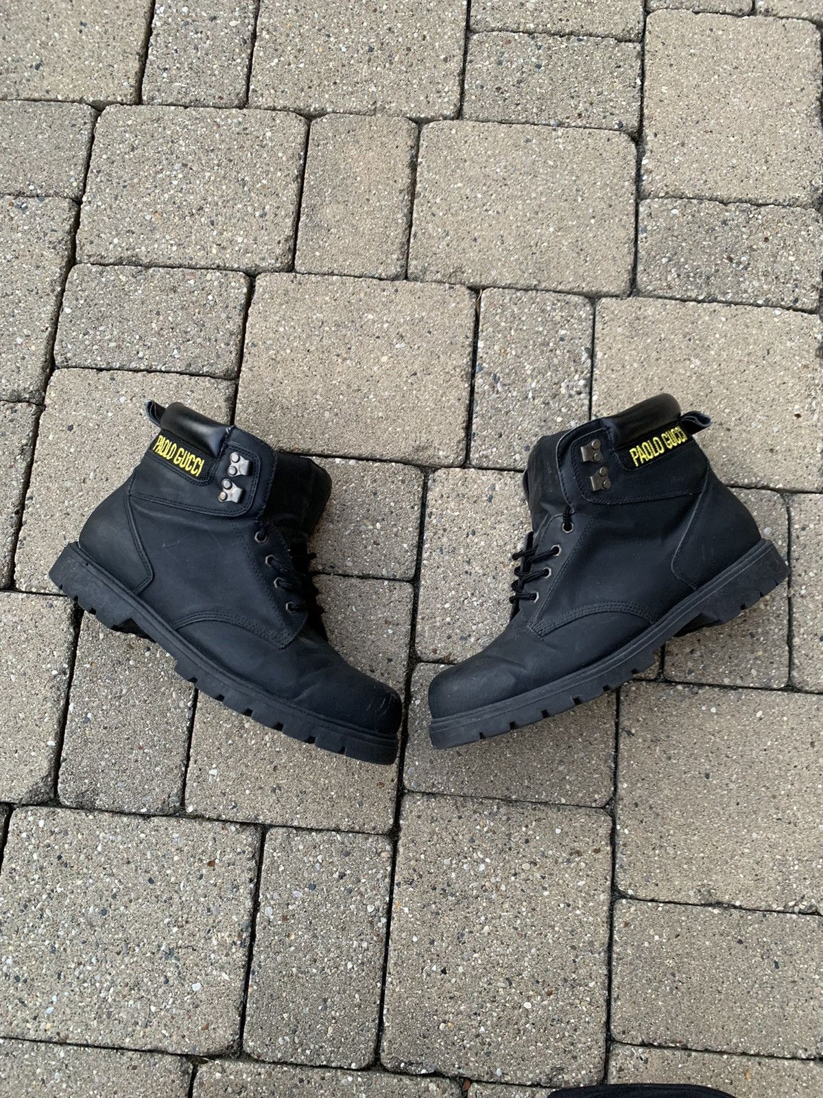 Paolo Gucci Vintage Paolo Gucci Boots Size 13 Size US 13 / EU 46 - 2 Thumbnail