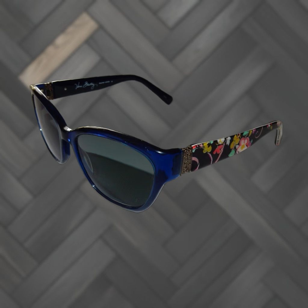 Vera Bradley VINTAGE Vera Bradley Sunglasses Frames Only 57[]17 130 Ribbons Scarlett Women Blue Size ONE SIZE - 1 Thumbnail
