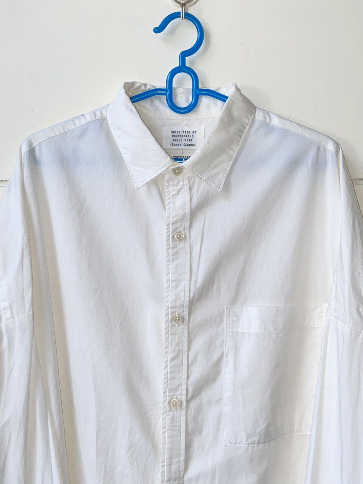 Designer × Japanese Brand SUNNY CLOUDS White Shirt Size US XXL / EU 58 / 5 - 3 Thumbnail