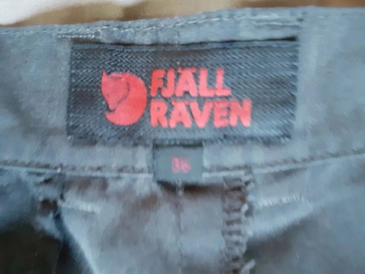 Fjallraven G1000 Charcoal Convertible Pants Hiking