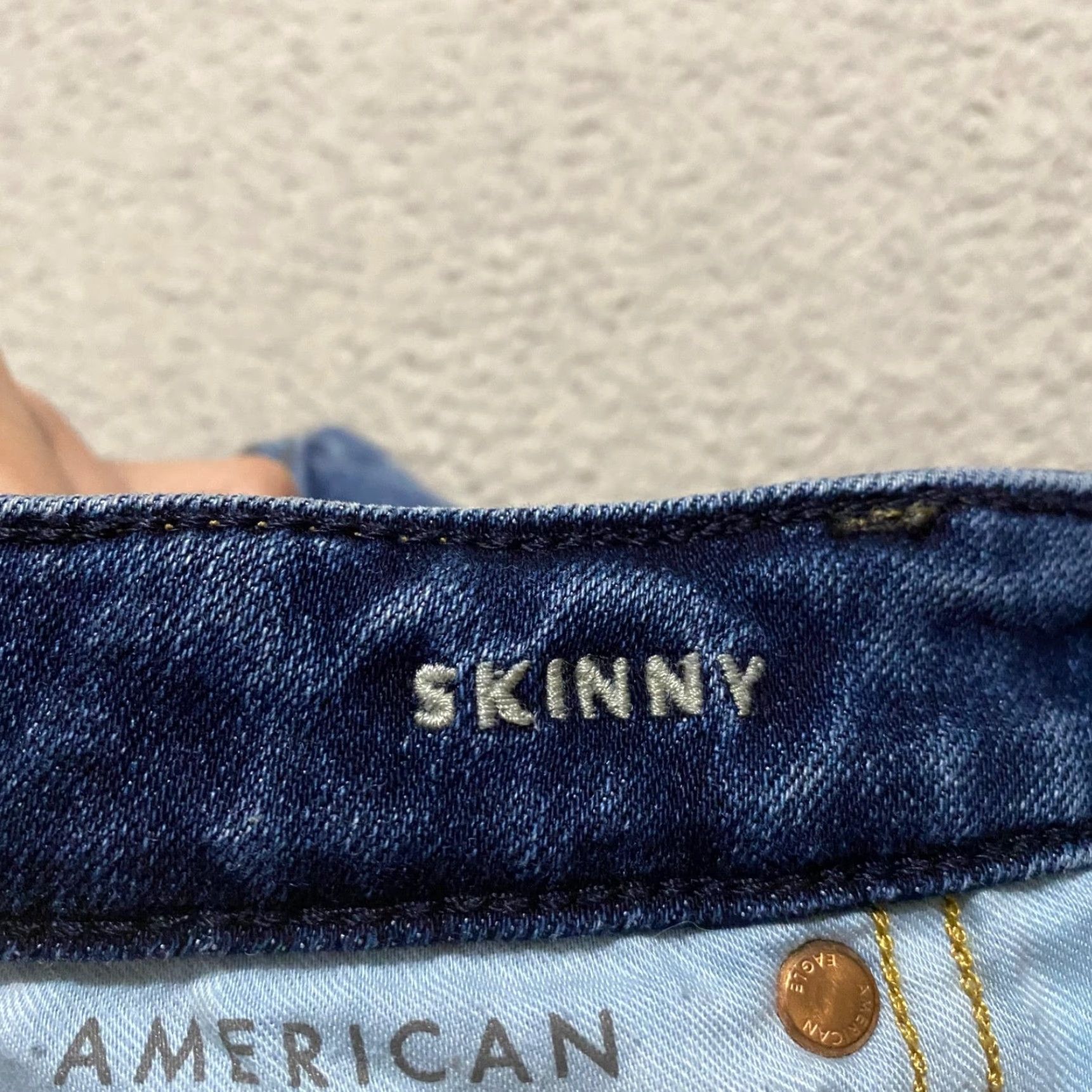 American Eagle Outfitters American Eagle Outfitters Jeans Main Selling Point Denim 29x30 Blue Low Rise Skinny 5-Pocket Mens Size US 28 / EU 44 - 3 Thumbnail