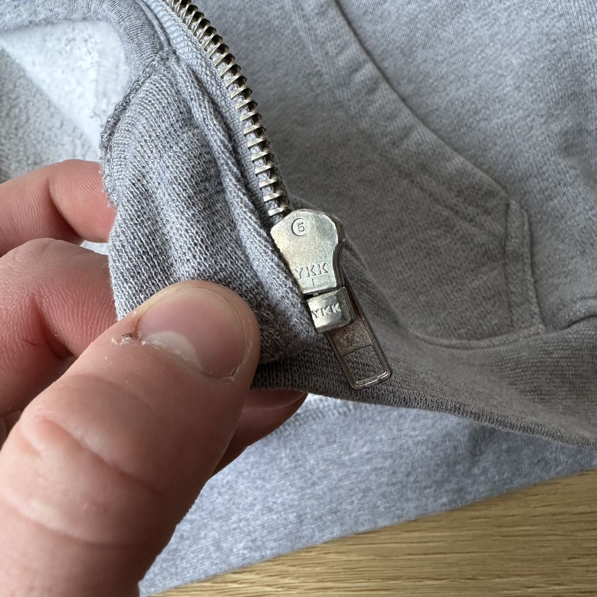 Systemic Systemic Yeezy Gap Fit Melange Balance Cropped Zip Hoodie Size US L / EU 52-54 / 3 - 10 Thumbnail