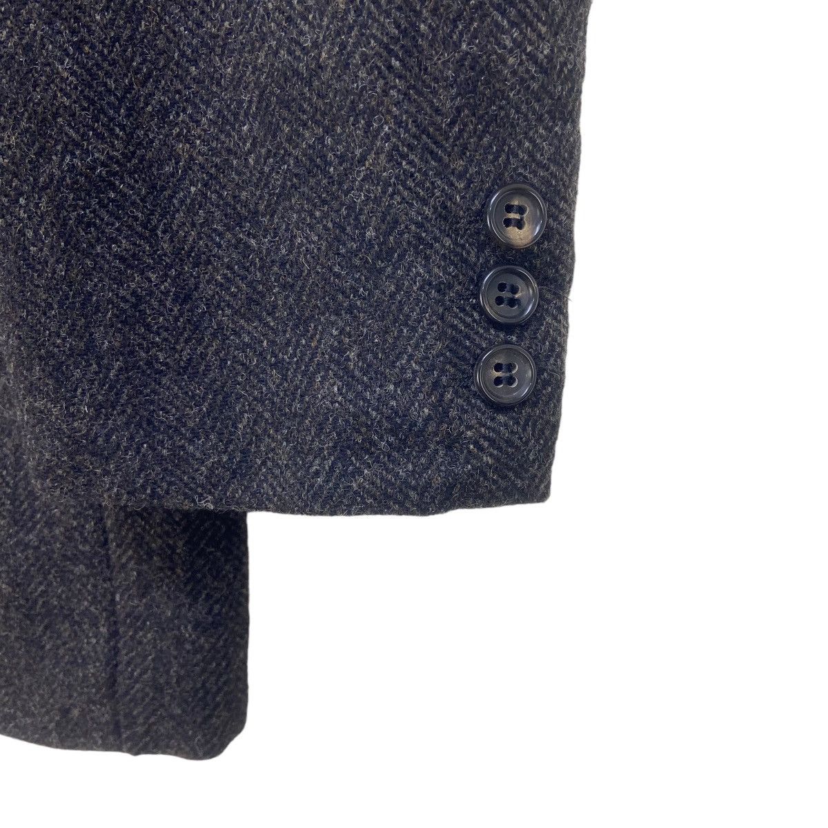 Comme des Garcons Homme 🔥AD1990 CDG Homme Deux Herringbone Laine Wool Coat Blazer Size US S / EU 44-46 / 1 - 7 Thumbnail