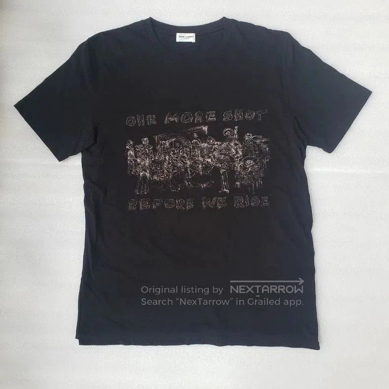 Saint Laurent Paris SAINT LAURENT Skull Print Cotton T. Size US XS / EU 42 / 0 - 1 Thumbnail