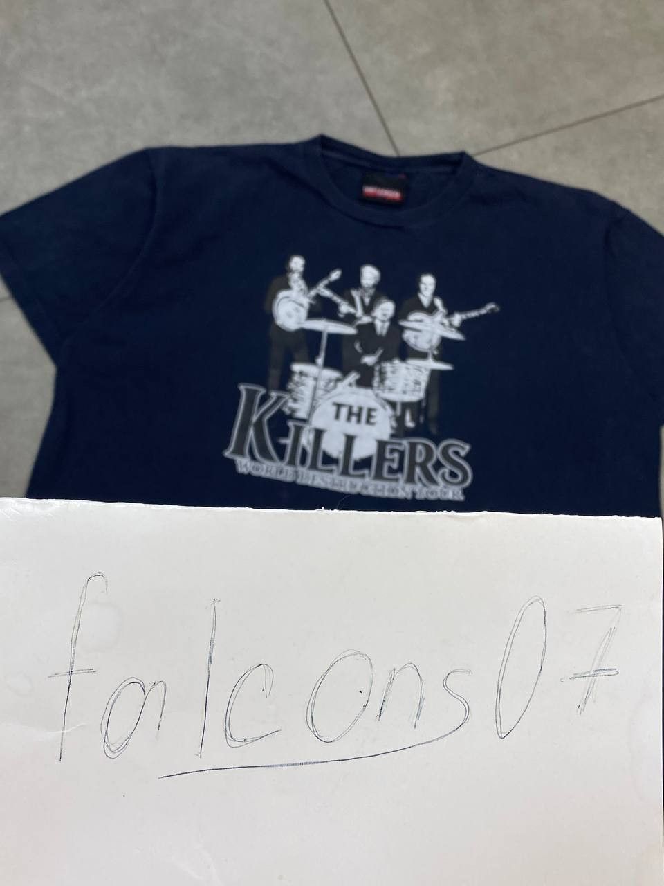 Band Tees Vintage The Killers Dictators World Destruction Tour T-Shirt Size US XL / EU 56 / 4 - 2 Thumbnail