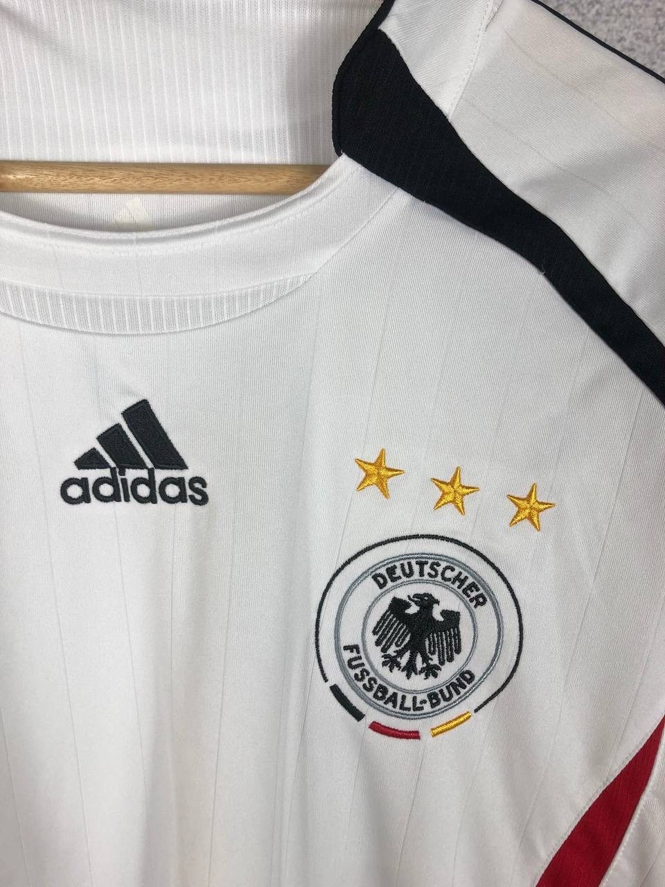 Adidas Vintage Germany 2005 2006 Adidas Home Jersey Football Shirt Size US XL / EU 56 / 4 - 4 Thumbnail
