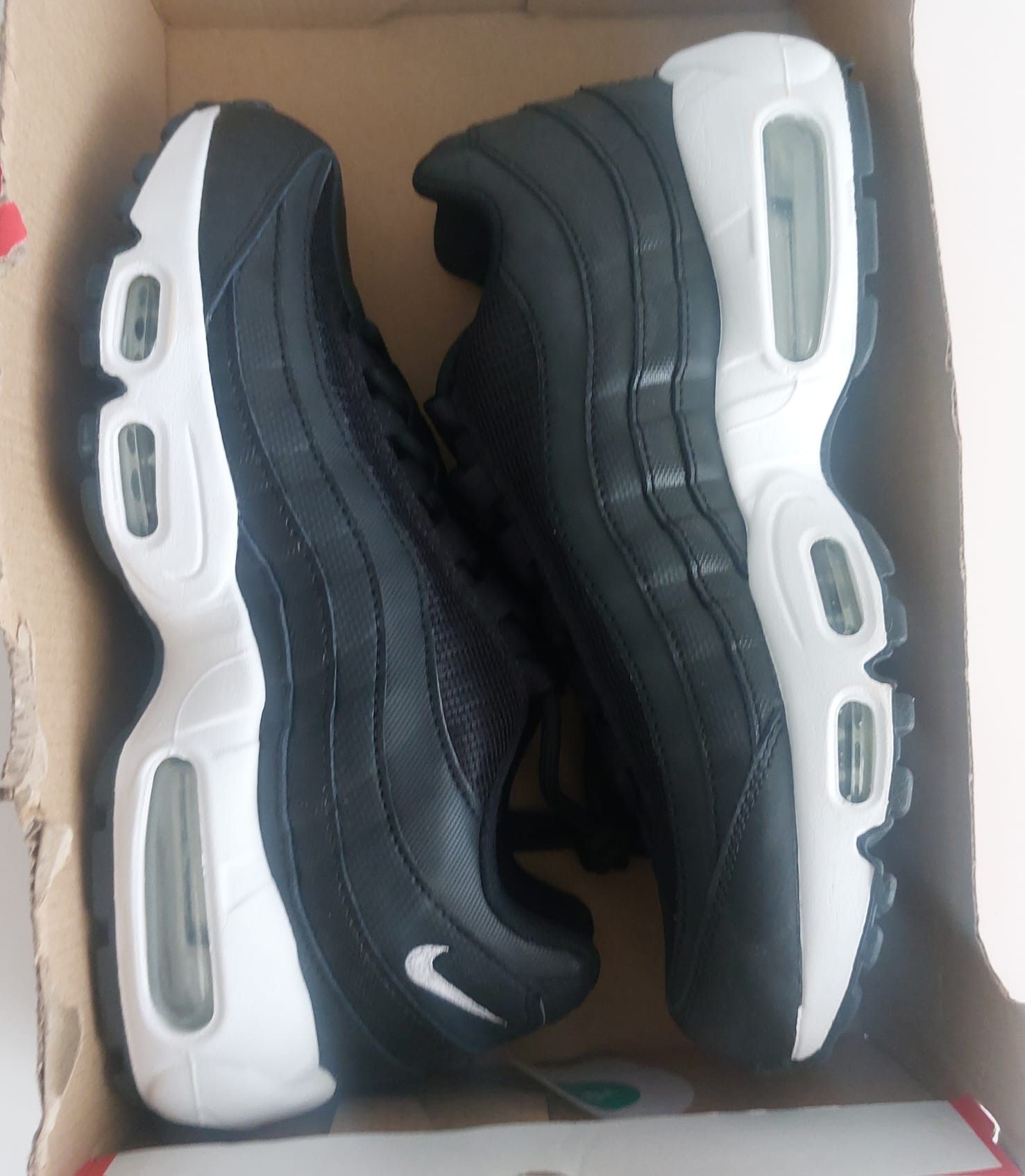 Nike Nike Air Max 95 Black White 2020 Size US 7.5 / IT 37.5 - 1 Thumbnail