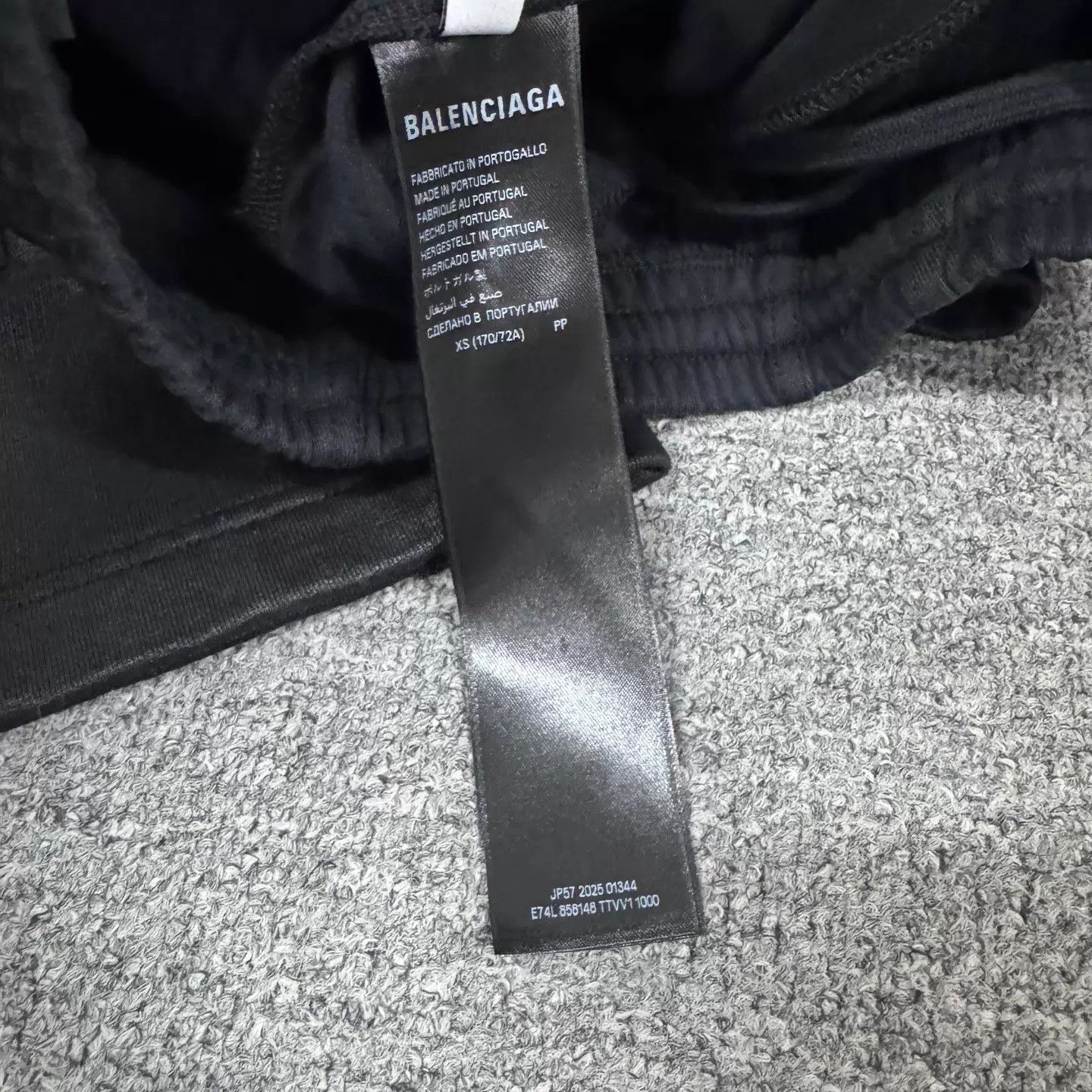 Balenciaga Balenciaga Black Workwear Multi-Pkt Leather Wide-leg XS 99N Size US 28 / EU 44 - 7 Thumbnail