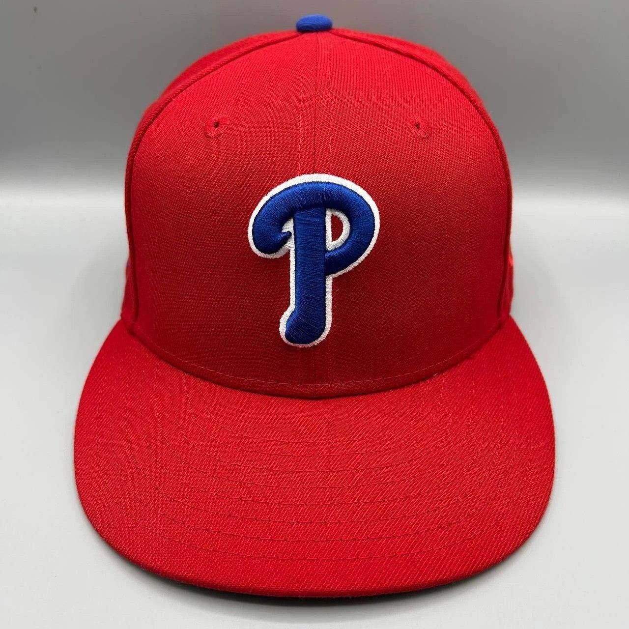 New Era Philadelphia Phillies Hat Men 7 1/4 MLB Fitted Cap Hatclub Size ONE SIZE - 1 Thumbnail