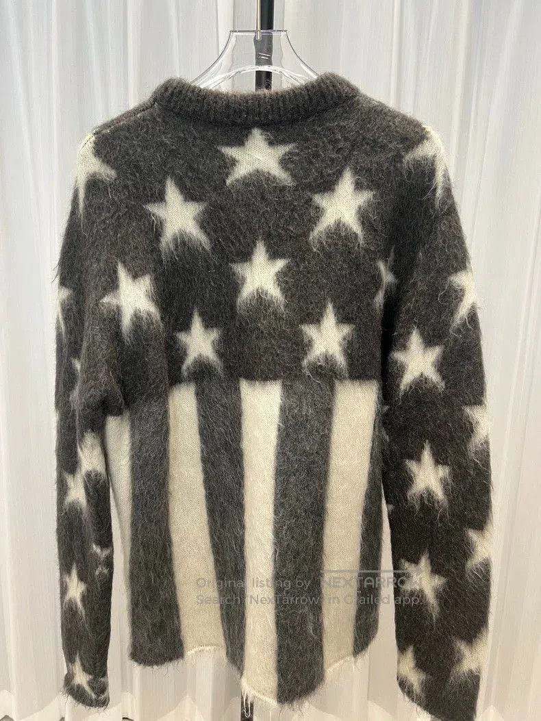 Louis Vuitton Louis Vuitton Star Pattern Mohair Sweater. Size US L / EU 52-54 / 3 - 2 Thumbnail