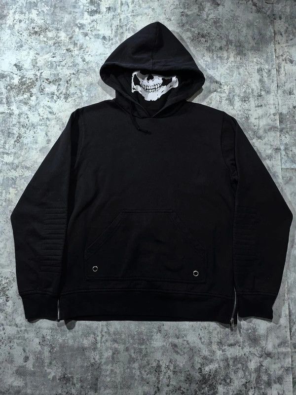 Other Edgy Skull Collar Mask Hoodie Alternative ThumbHoles Size US M / EU 48-50 / 2 - 3 Thumbnail