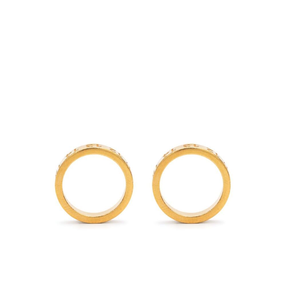 Maison Margiela Maison Margiela GOLD Earrings Size ONE SIZE - 1 Thumbnail