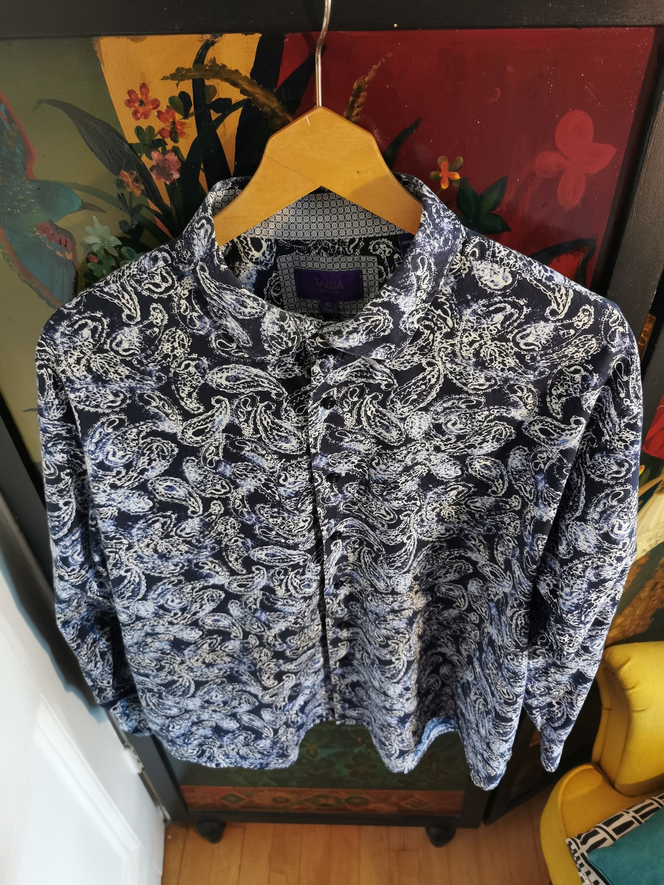 Tallia Tallia paisley shirt XL Size US XL / EU 56 / 4 - 1 Thumbnail