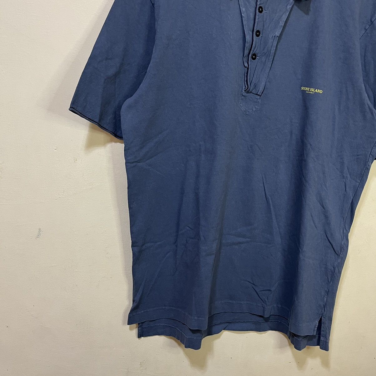 Stone Island Stone Island SS03 Compact Polo Shirt Size US XL / EU 56 / 4 - 4 Thumbnail