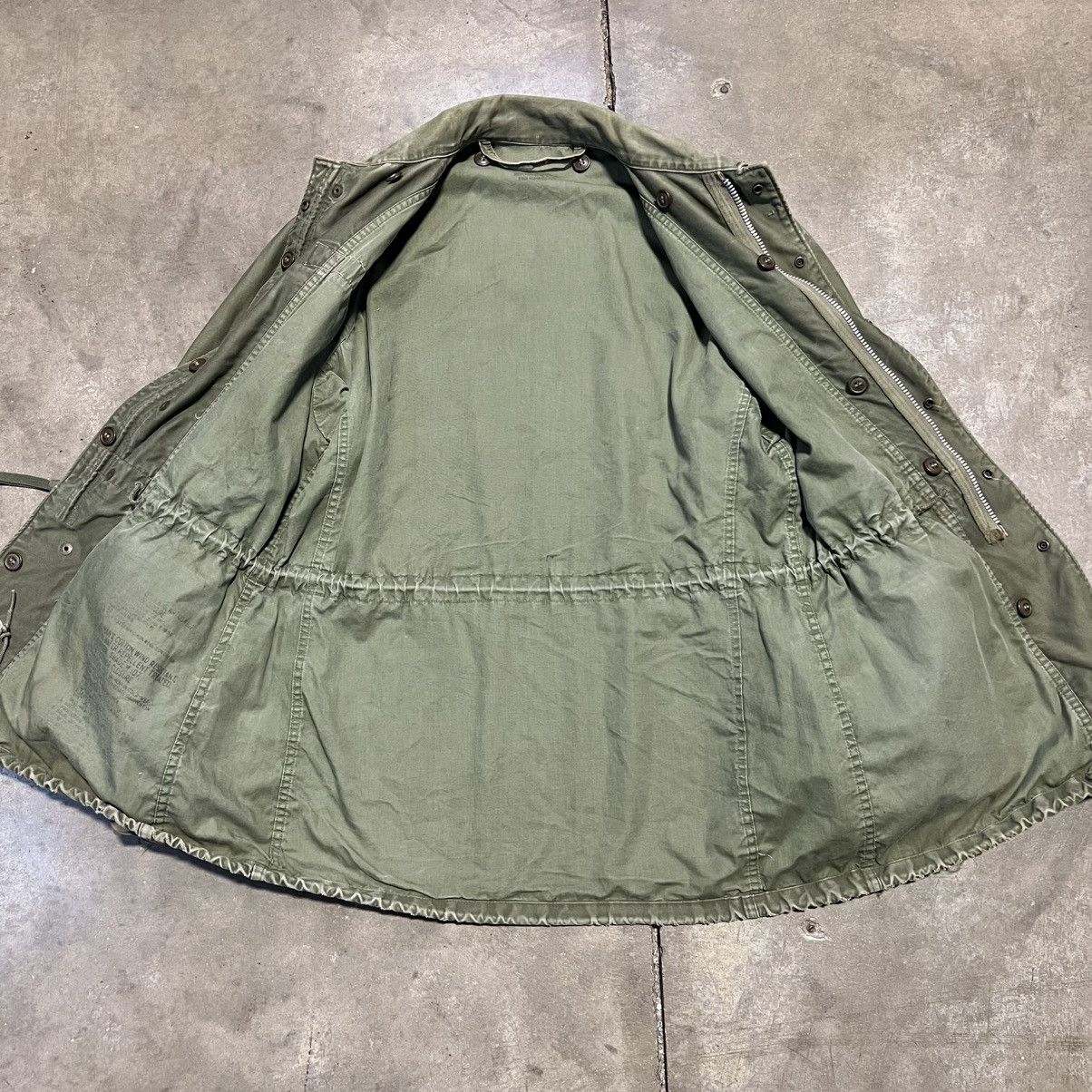 Vintage Vintage 50s OG 106 M65 Military Field Jacket Vietnam War USA Size US S / EU 44-46 / 1 - 8 Thumbnail