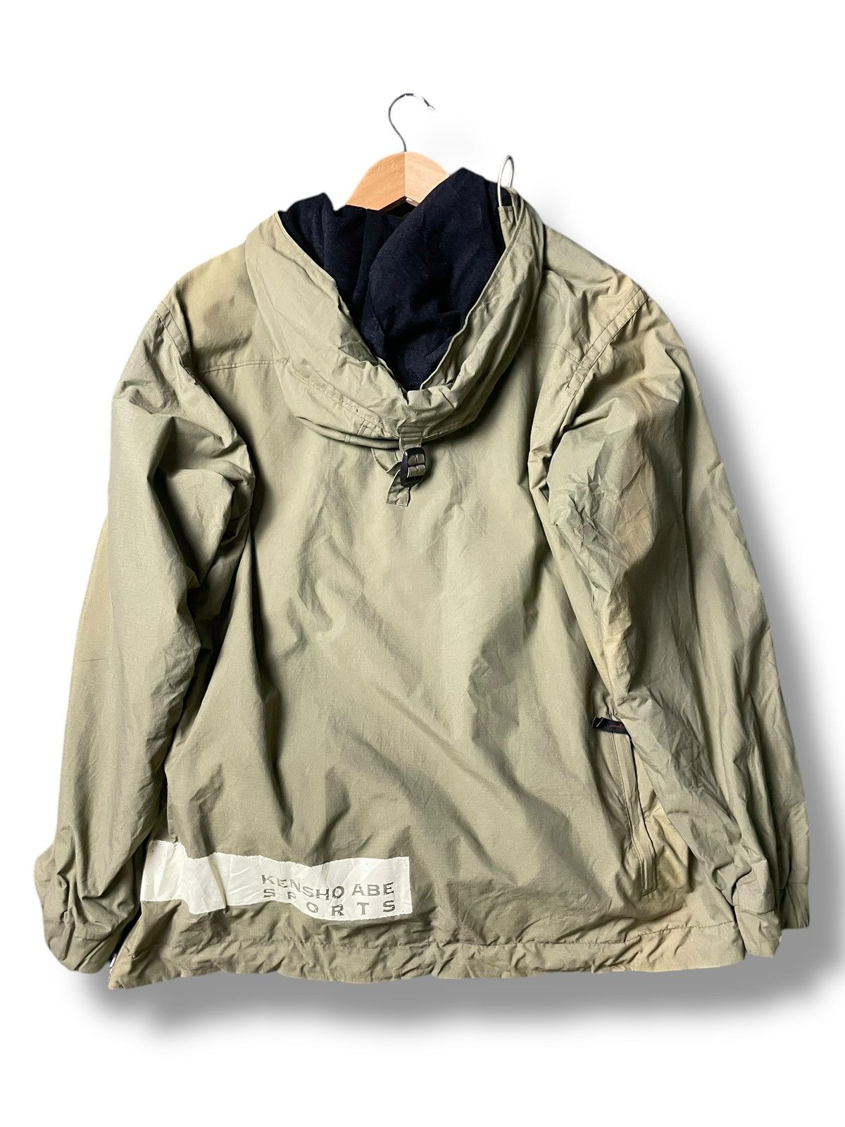 Japanese Brand × Kensho Abe × Vintage Kensho Abe Sports Half Zipper Pullover Jacket (96) Size US S / EU 44-46 / 1 - 11 Thumbnail