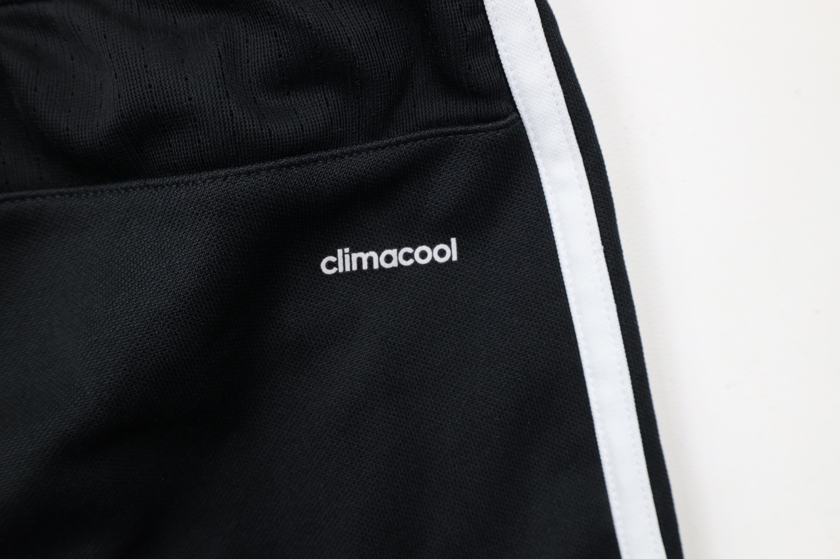 Adidas × Vintage Vintage Adidas Out Striped Tapered Leg Soccer Pants Black Size US 34 / EU 50 - 14 Thumbnail