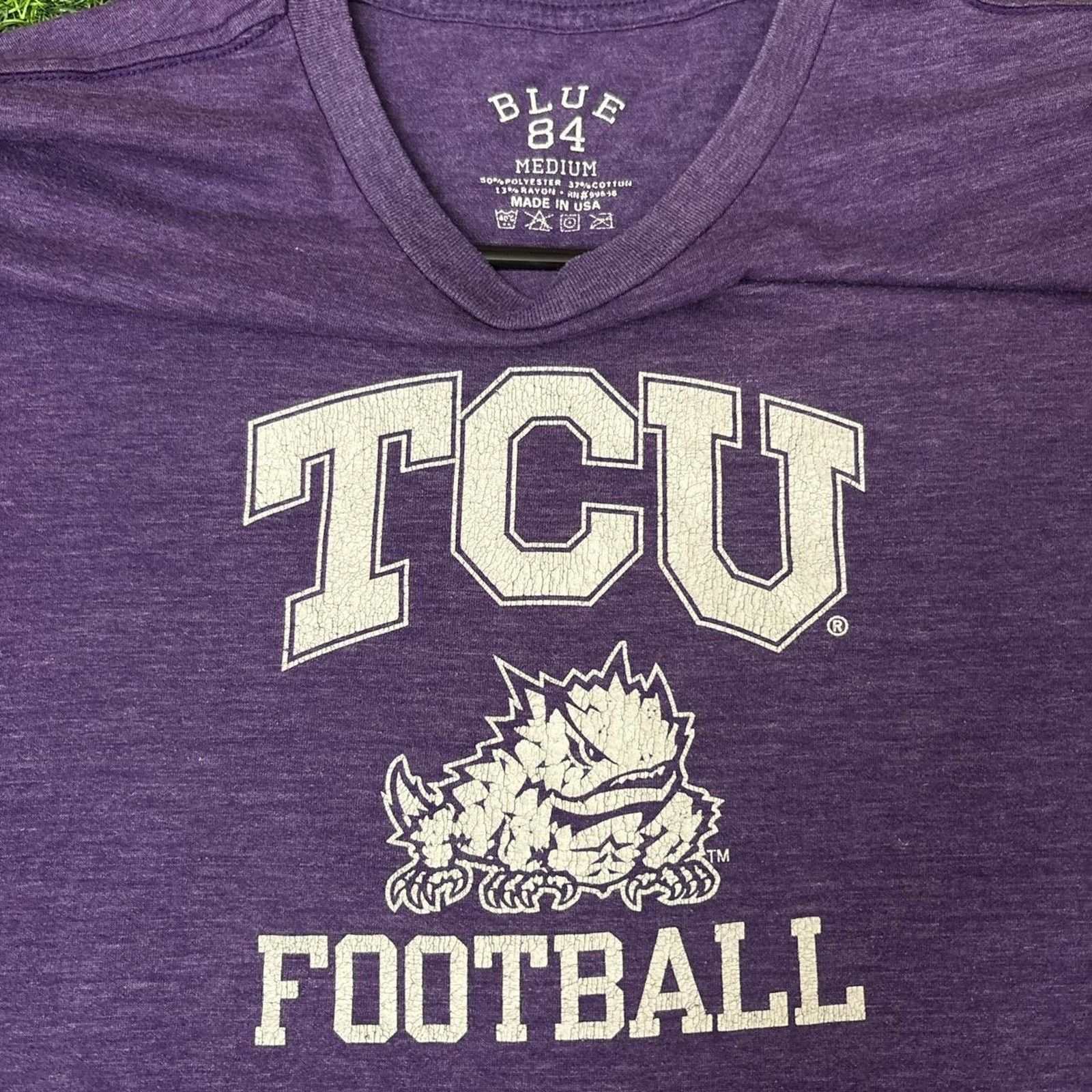 Other Men's Purple TCU Football Graphic Tee Size US M / EU 48-50 / 2 - 3 Thumbnail