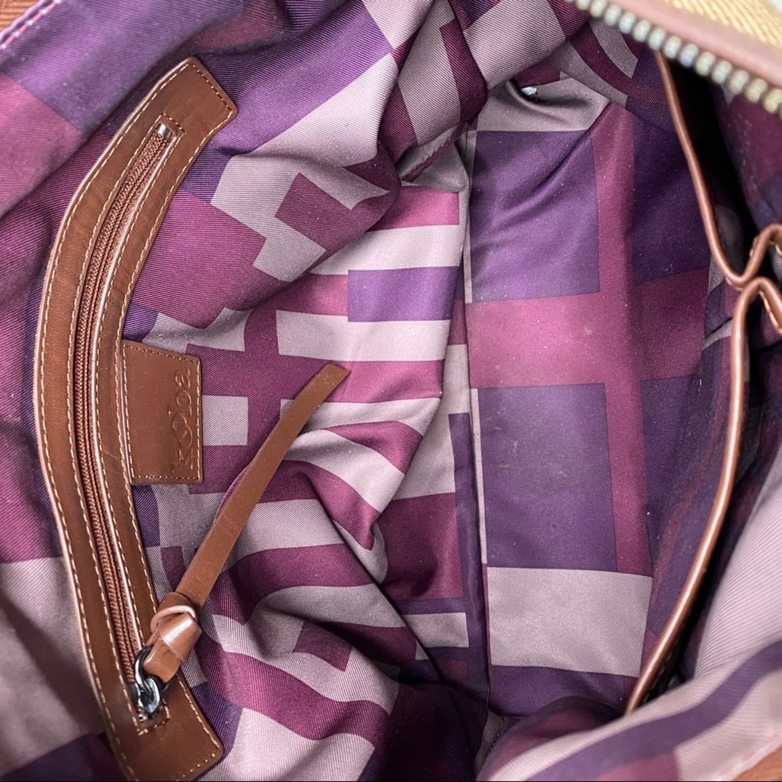 Other Kooba Tote Shoulder Bag Leather & Removable Pouch Size ONE SIZE - 6 Thumbnail