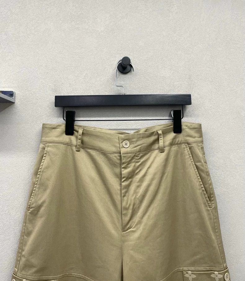 Louis Vuitton Louis Vuitton size US 50 Flocked khaki pants Size US 34 / EU 50 - 4 Thumbnail