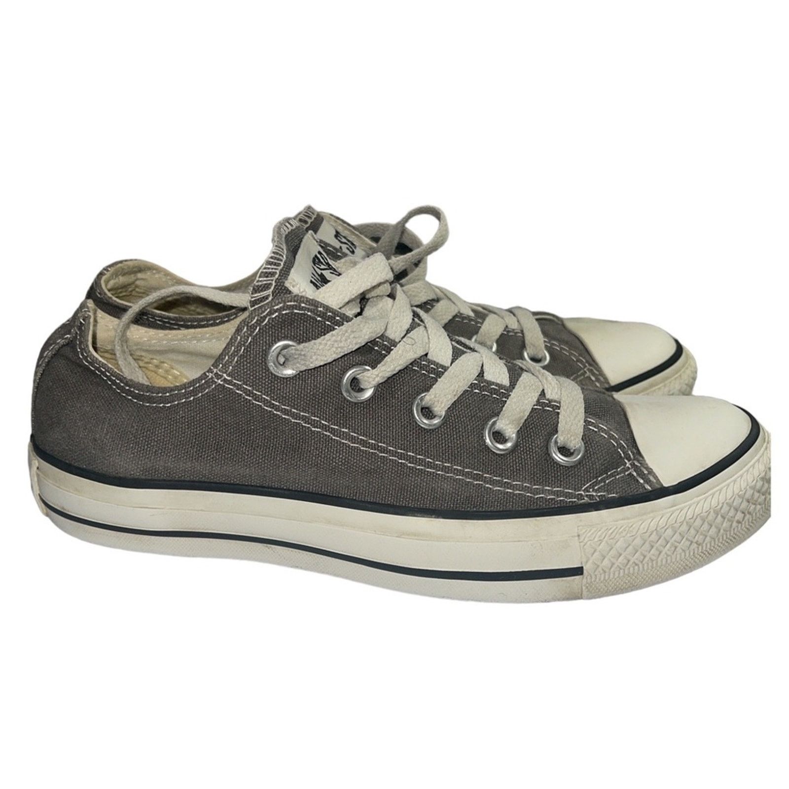 Converse CONVERSE Gray Chuck Taylor All Star Low Top Sneakers Sz 6 Size US 6 / IT 36 - 3 Thumbnail
