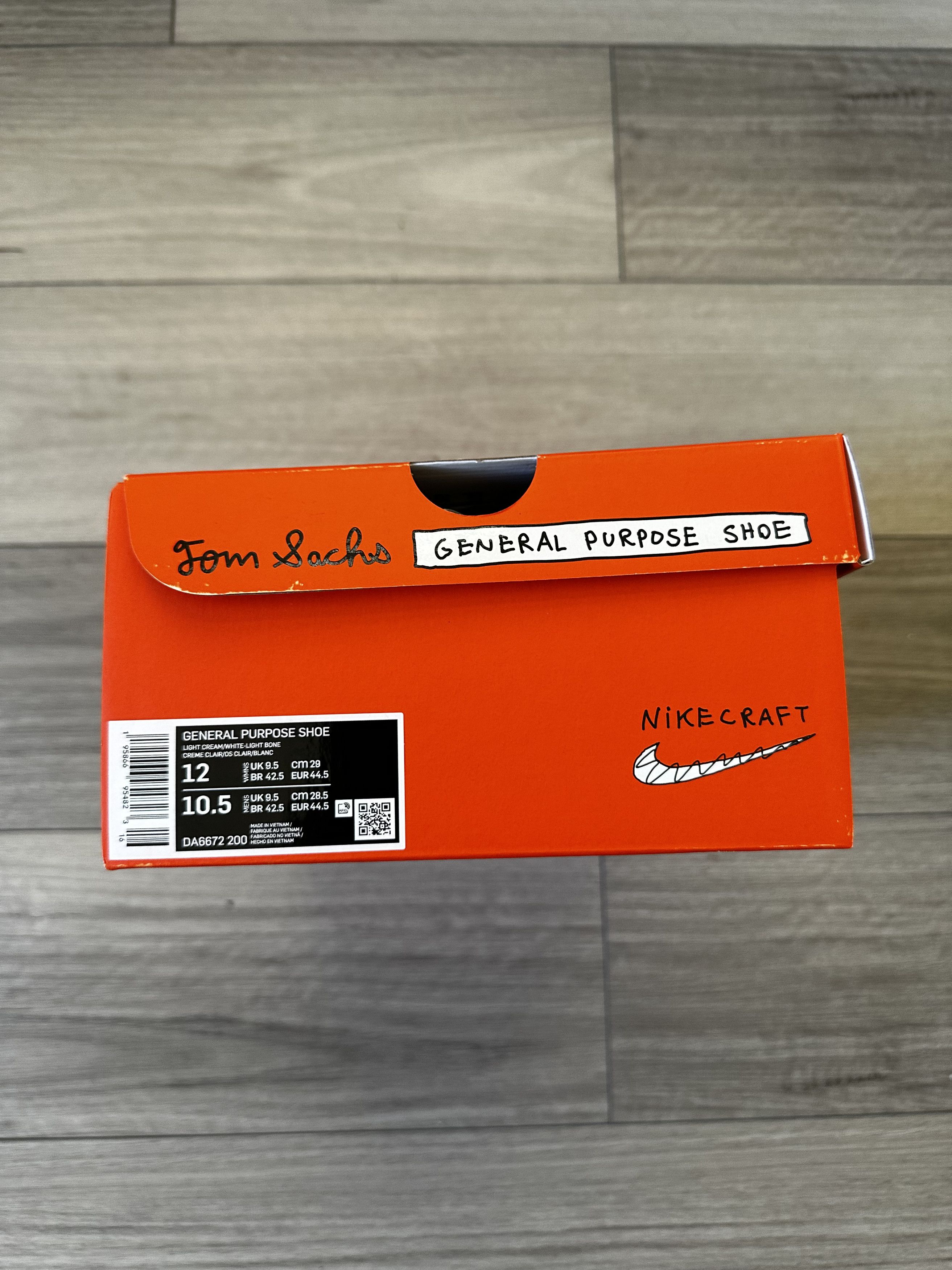 Nike × Tom Sachs Nike x Tom Sachs 2002 General Purpose Shoe Size US 10.5 / EU 43-44 - 12 Thumbnail