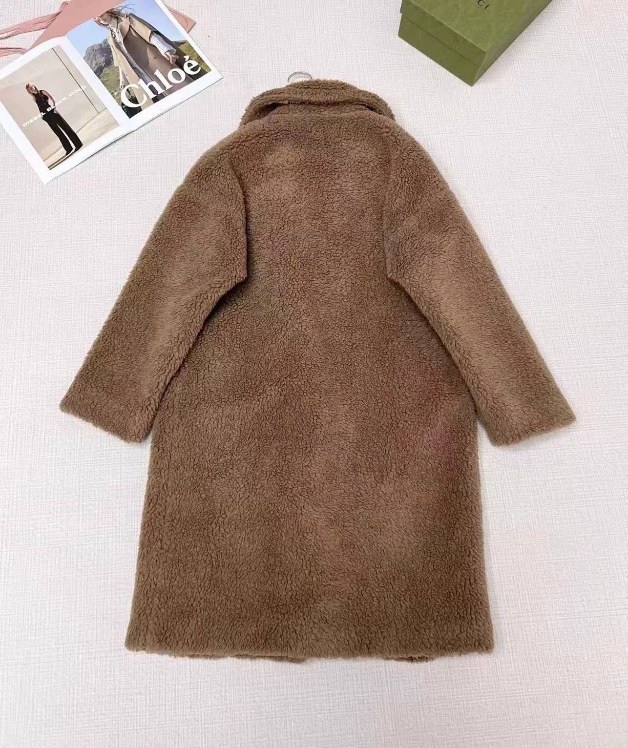 Max Mara Maxmara Weekend Teddy Coat 150/76A For Sale AG710 Size XS / US 0-2 / IT 36-38 - 2 Thumbnail