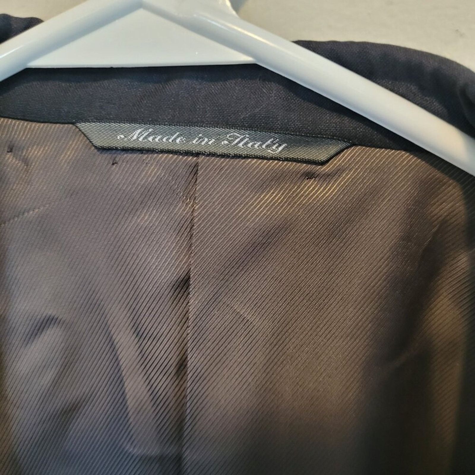 Canali Canali Made in Italy Super 140s Wool Suit Jacket US 44L Size 44L - 2 Thumbnail