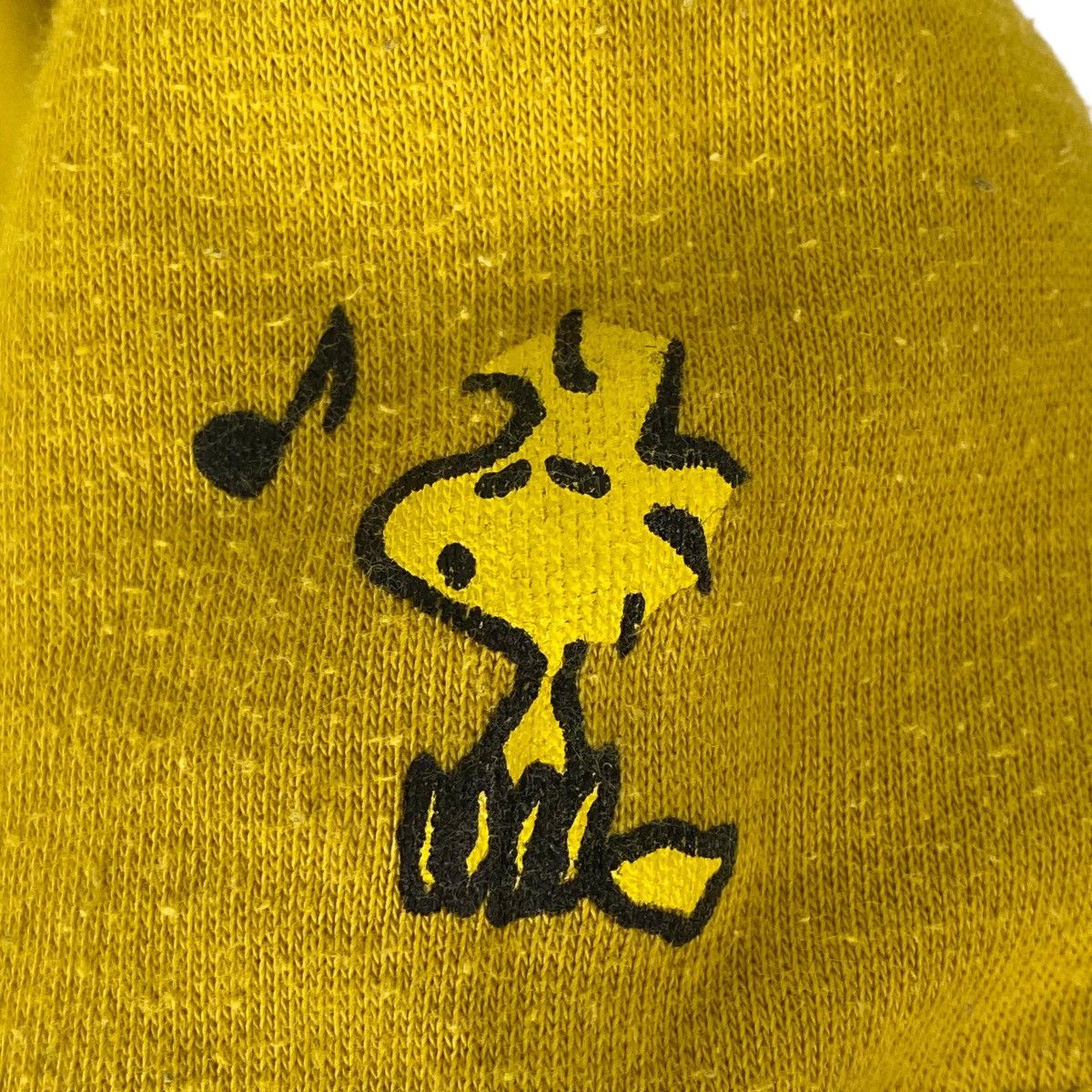 Vintage Vintage Peanuts Snoopy Uniqlo Crewneck Sweatshirt Yellow Size M / US 6-8 / IT 42-44 - 4 Thumbnail