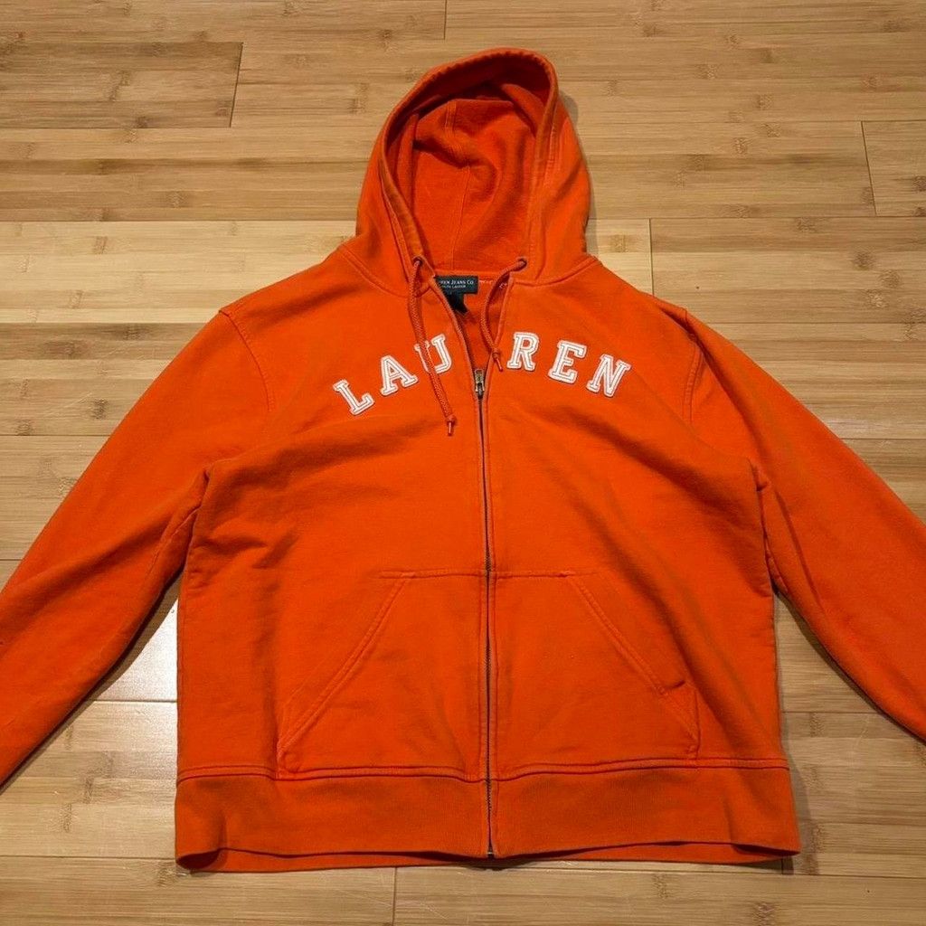 Ralph Lauren Lauren Jeans Co Zip Up Size L / US 10 / IT 46 - 2 Thumbnail