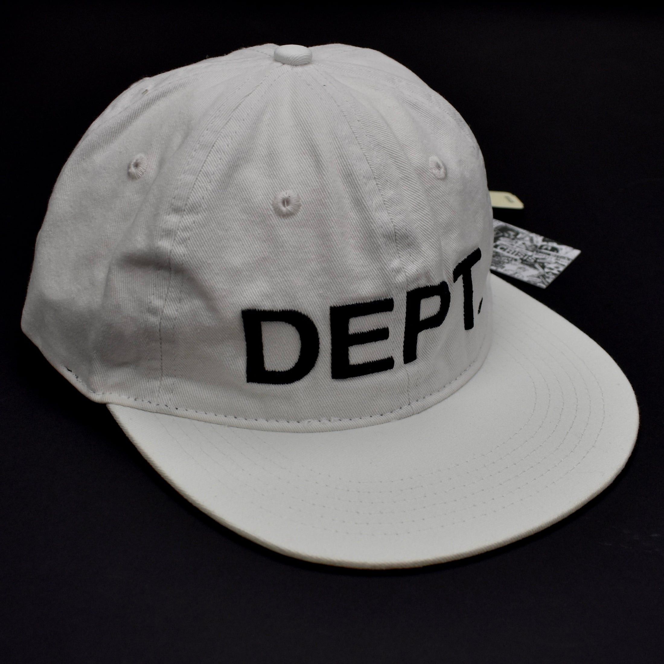 Gallery Dept. Gallery Dept. DEPT Logo Embroidered Hat White Size ONE SIZE - 1 Thumbnail