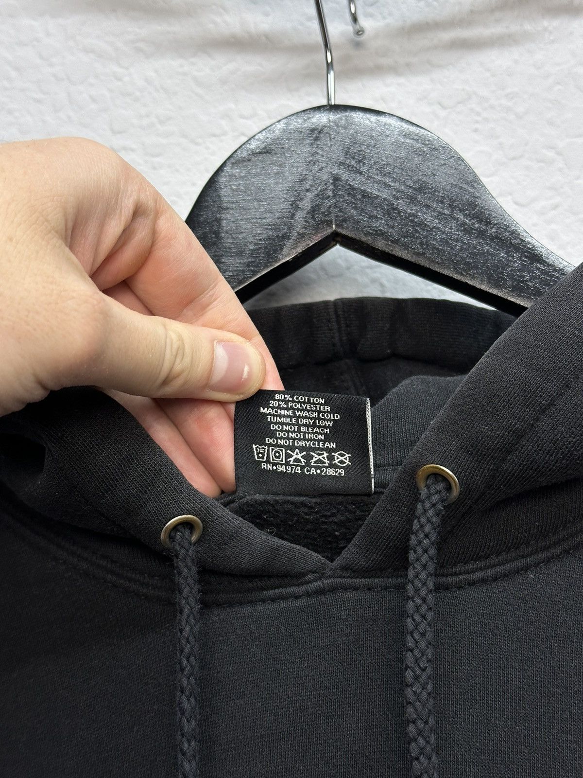 Stussy × Vintage Vintage Stussy Big Logo Boxy Fit Hoodie Y2K Archival Size US S / EU 44-46 / 1 - 10 Thumbnail