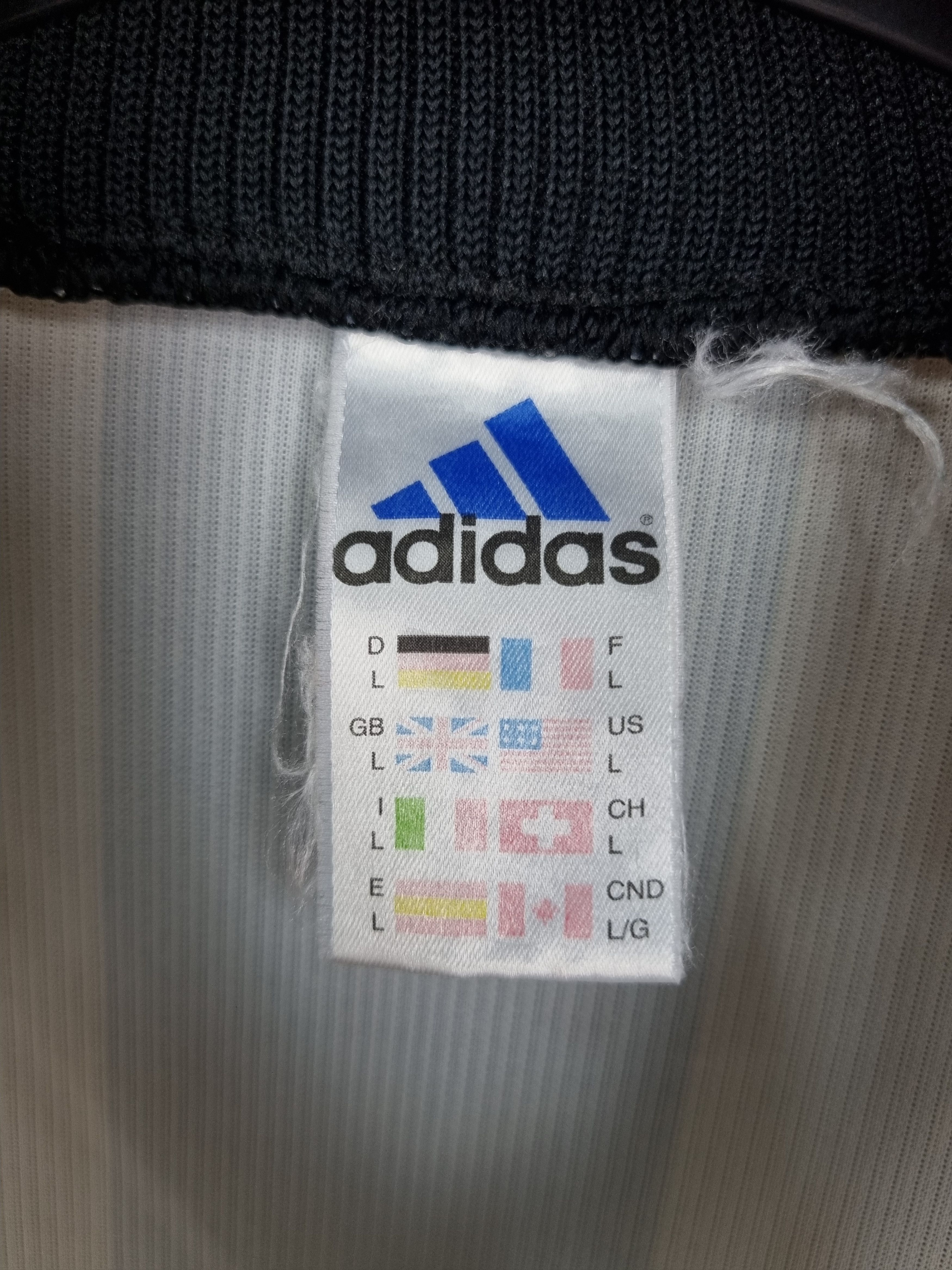 Adidas × Vintage Adidas AFA Official Garment Embroidered Logo Tee shirt Size US L / EU 52-54 / 3 - 9 Thumbnail