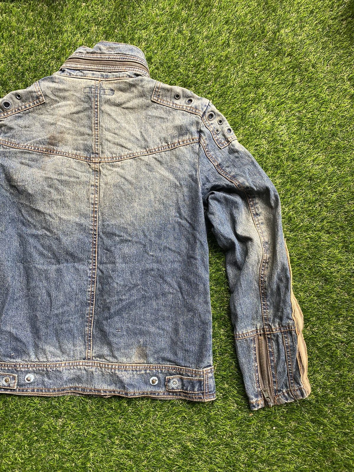 In The Attic 🔥 Distressed 🔥 Vintage In The Attic Jacket - Punk Design Size M / US 6-8 / IT 42-44 - 8 Thumbnail
